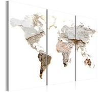 Tableau Concrete Continents-Taille L 90 x H 60 cm Imprimé G