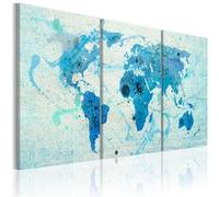 Tableau Continents comme les océans-Taille L 120 x H 60 cm Imprimé G