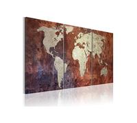 Tableau - Continents d'acier - 120x60 (9120)