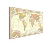 Tableau - Cream World Map - 90x60 (2649)