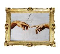 Tableau Création d'Adam by Michael Angelo La Création d'Adam 90 x 70 cm Reproduction Impression d'art