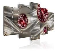 Tableau Crimson Galaxy-Taille L 200 x H 100 cm Imprimé G