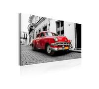 Tableau - Cuban Classic Car (Red) - 120x80 (2690)
