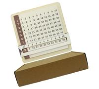 Tableau d ' apprentissage de multiplication Table de multiplication en bois Jouet éducatif pour d ' âge préscolaire Apprentissage des mathématiques Table coulissante Outil interactif Aide à des