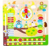 Tableau D´Apprentissage L´Année, En Allemand Multicolore G