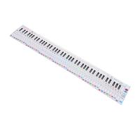 Tableau D’exercices de Piano en Papier 88 Touches pour Débutants | Apprentissage Guidé des Notes, Format Portable pour Cours et Leçons, Compatible Piano et Clavier Numérique