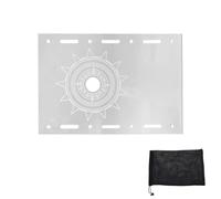 Tableau d ' unité de table multifonctionnel en acrylique, Same unit | Panneau d ' éclairage pour lumière de Camping, tableau de Table transparent, tables de Camping multifonctionnelles,