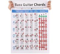 Tableau d'accords de basse, 4 cordes pour guitare basse électrique, instrument de musique - L