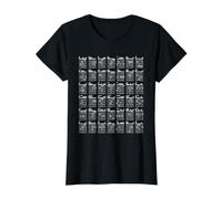 Tableau d'accords pour Joueur de Guitare - Touche - Étude de théorie Musicale T-Shirt Graphique avec Valeur