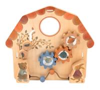 Tableau d'activités bébé en bois