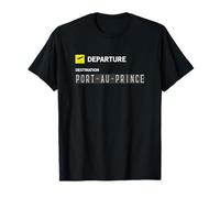 Tableau d'affichage Aéroport Départ Port-au-Prince T-Shirt