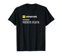Tableau d'affichage Aéroport Départ Puerto Plata T-Shirt
