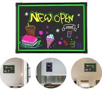 Tableau d'affichage des messages, panneau 24x32 pouces, télécommande, 7 couleurs de lumière, 18 effets dynamiques