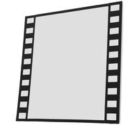Tableau D'affichage en Feutre Style Film 15,7x15,7 Pouces | Dos Autocollant, Fixation Scratch, Surface Douce et Légère, pour Photos, Tickets et Murs Décoratifs