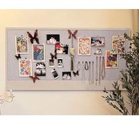 Tableau d'affichage en feutre - Tableau d'affichage décoratif en feutre - Pliable avec ruban adhésif - Pour la maison, le bureau, la cuisine (StyleA-Camel, 40 x 60 cm)