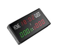 Tableau d'affichage LED en métal robuste avec minuterie programmable et télécommande jusqu'à 12,2 m