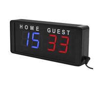 Tableau D'Affichage LED Sport Tableau Score Électronique Compteur Score Télécommandé, Avec Adaptateur USB Télécommande 7M Compteur Points De Tennis, Pour Corn Hole Ping Pong Basket Tennis Volley