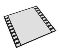 Tableau D'affichage Mémo en Feutre Blanc Style Film Rétro | Dos Autocollant Repositionnable, Surface Douce Tactile, pour Photos Créatives, Billets et Dortoir