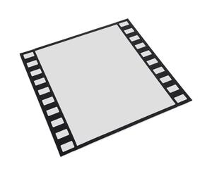 Tableau D'affichage Mémo en Feutre Blanc Style Film Rétro | Dos Autocollant Repositionnable, Surface Douce Tactile, pour Photos Créatives, Billets et Dortoir