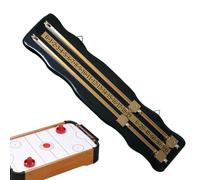 Tableau d'affichage monté sur le shuffleboard, tableau d'affichage de billard, scorer de billard, de score en bois - Compteur de score professionnel transparent et réutilisable - Affichage du