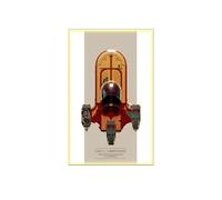 Tableau d'affichage mural pour Le*Go 75341 pour Landspeeder de Lu*ke Skywalker - Support mural compatible avec le modèle UCS Star Wars - Cadeau pour collectionneurs Le*Go (planche uniquement, sans