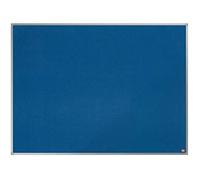 Tableau d'affichage - Nobo - Essence - 1200 x 900mm - Feutre - Aluminium anodisé - Bleu