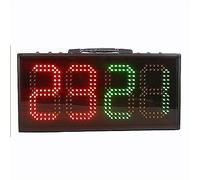 Tableau d'affichage numérique, Tableau d'affichage LED Rechargeable - Affichage numérique Double Face pour Les Sports en Salle, Facile à Utiliser - Idéal pour Le Football, Le Basketball, Le