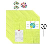 Tableau d'affichage | Panneau en feutre adhésif à accrocher au mur - Décoration d'intérieur multifonctionnelle auto-adhésive pour organiser la correspondance, les calendriers, les rappels et les