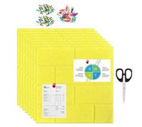 Tableau d'affichage | Panneau en feutre adhésif mural multifonctionnel pour organiser la correspondance, les calendriers, les rappels et les photos