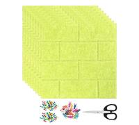 Tableau d'affichage - Panneaux muraux en feutre multifonctions | Décoration sécurisée amovible pour organiser des calendriers, voyages, rappels et courrier