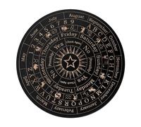 Tableau D'affichage Pendule Pour Divination - Tableau D'affichage En Bois Pour Déciseurs Avec Lettres | Jeux De Société | Jeu De Table Pendule Ouija Pour Prédire La Chance Pour Les Débutants Et Les