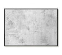 Tableau d'Affichage pour la Maison 100x70 Béton brut Cadre Noir