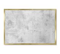 Tableau d'Affichage pour la Maison 60x40 Béton brut Cadre Argenté
