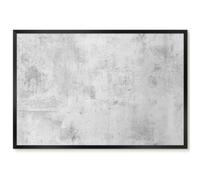 Tableau d'Affichage pour la Maison 60x40 Béton brut Cadre Noir
