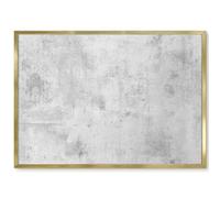 Tableau d'Affichage pour la Maison 70x50 Béton brut Cadre Argenté