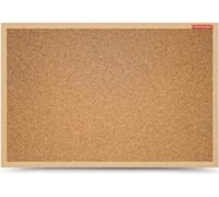 Tableau d'affichage professionnel en liège naturel, 50x60cm - Idéal pour le bureau et la maison, pour une organisation et une gestion efficaces des notes