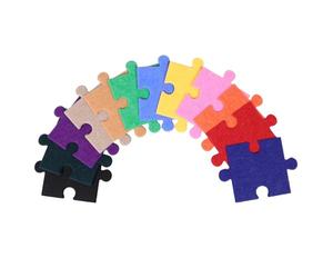 Tableau D'affichage Puzzle en Feutrine Polyester Auto-adhésif