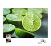 Tableau d'Affichage Universel pour Pubs 120x60 Morceaux de citron vert