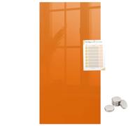 Tableau d'Affichage Universel pour Pubs 60x120 couleur orange