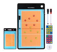 Tableau D'alignement De Volley-ball - Planification Tactique Supérieure | Presse-papiers Magnétique Double Face Pour Coaching De Volley-ball, Tableau Marqueur Effaçable À Sec | Pour L'entraînement Sur