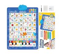 Tableau D'alphabet Pour Mur Jouet Éducatif Bilingue Interactif Et Parlant