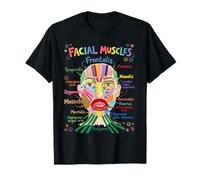 Tableau d'anatomie des Muscles faciaux - Science Amusante T-Shirt