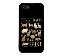 Tableau d'anatomie des Races félines domestiques Felidae Coque pour iPhone SE (2020) / 7/8