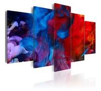 Tableau Dance of Colourful Flames-Taille L 100 x H 50 cm Imprimé