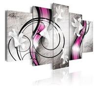 Tableau Dance of lily-Taille L 100 x H 50 cm Imprimé