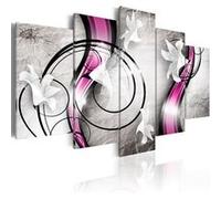 Tableau Dance of lily-Taille L 200 x H 100 cm Imprimé