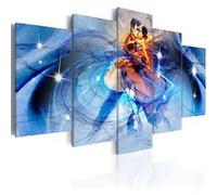 Tableau Dance of Love-Taille L 100 x H 50 cm Imprimé