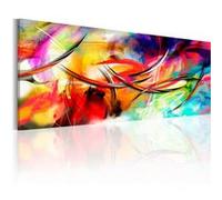 Tableau Dance of the rainbow-Taille L 120 x H 40 cm Imprimé