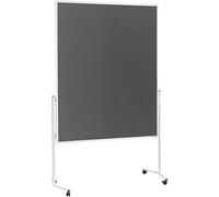 magnetoplan Holtz Tableau de présentation en feutre gris 1500 x 1200 mm