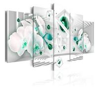 Tableau Danse turquoise-Taille L 200 x H 100 cm Imprimé G